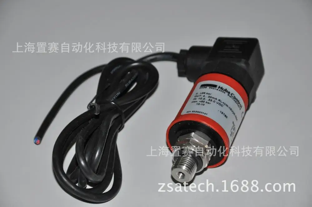 Swiss HUBA501 Pressure Transducer Sensor 501.932003141 Fulba Control 0-25bar