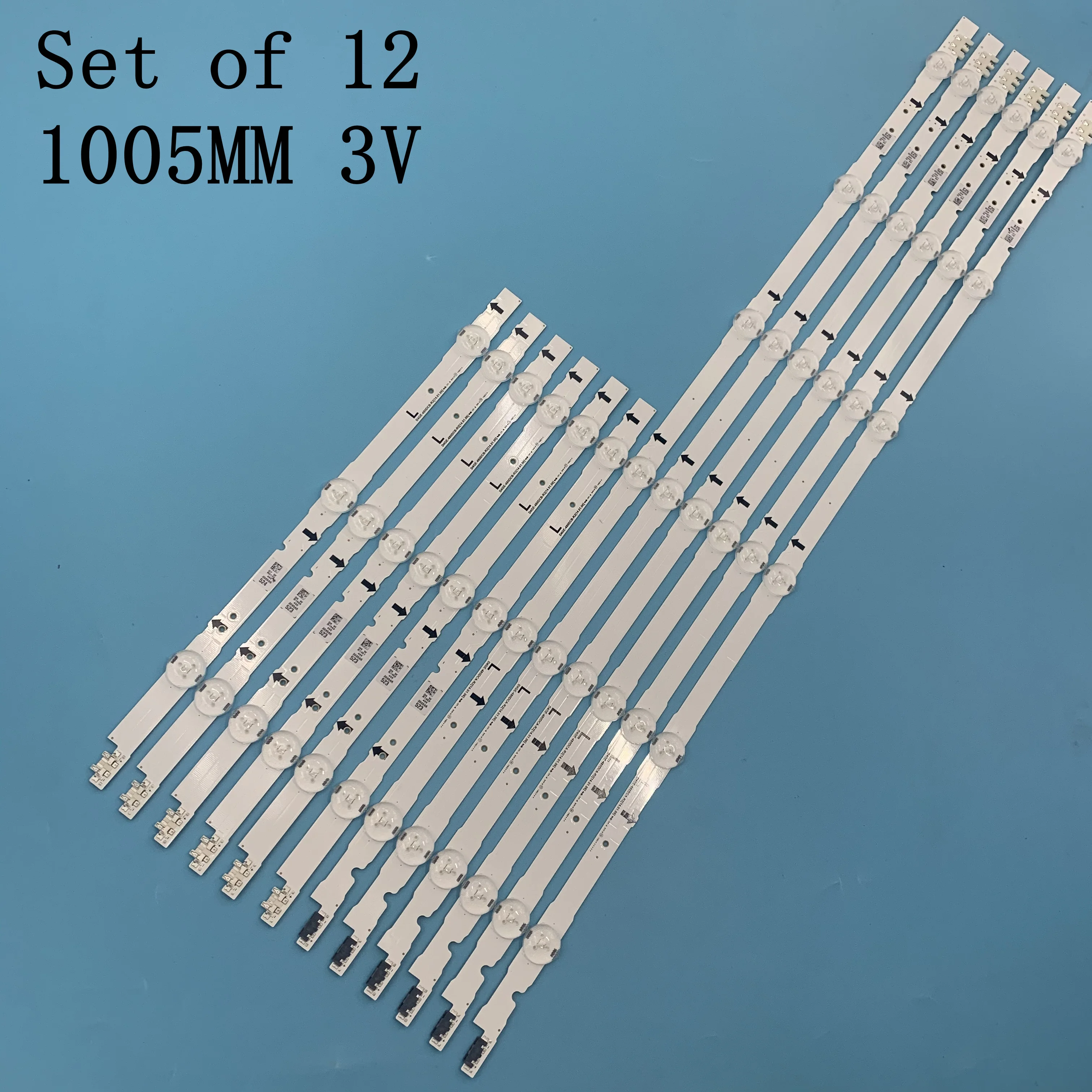 12 шт./компл. Светодиодная лента для подсветки Samsung UE48H6400 UE48J5600 UE48H5000 UE48H5500 UE48H6200AK D4GE