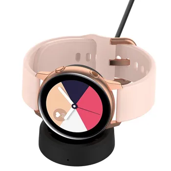 

Smart Watch Qi Wireless Charging Dock Cradle Charger For Samsung Galaxy Watch Active 2019