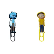 1 шт. Рик и Морти блокнодля книг Блокнот для творчества Марка Мини фигурки бумажные зажимы для школы учительницы офиса поставка Детский подарок