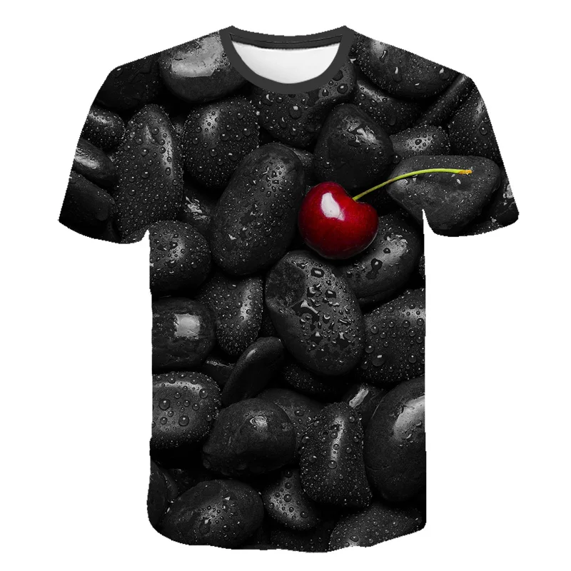 Lemon fruit pattern 3D printed t shirt women 2019 summer tops New mens womens casual funny vogue Aesthetic tshirts plus size 5xl