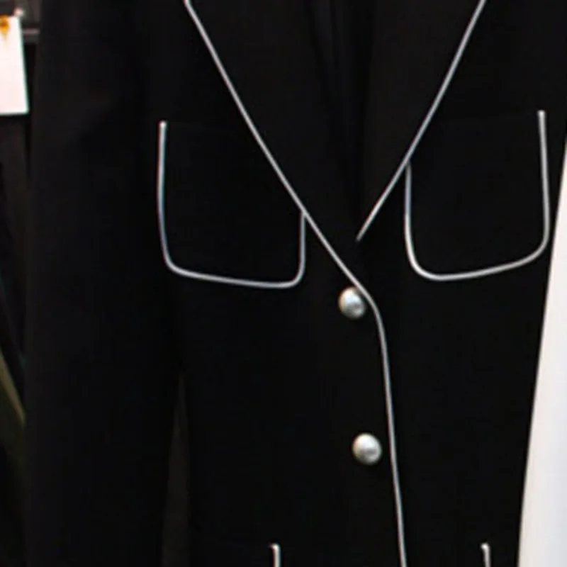 SHENGPALAE New Spring Korea Style Full Sleeve Turn-down Collar Single Breasted Pockets With Sashes Women Slim Coat FR140