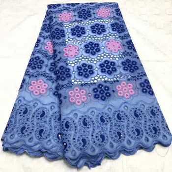 

Nigerian Lace fabrics 2019 African Swiss Voile Lace High Quality Swiss Voile Lace in Switzerland For Wedding