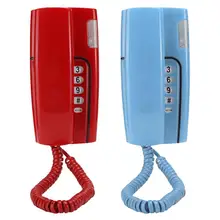 KX-T811 проводной английский стационарный мини-телефон с английской телефонной линией в случайном цвете
