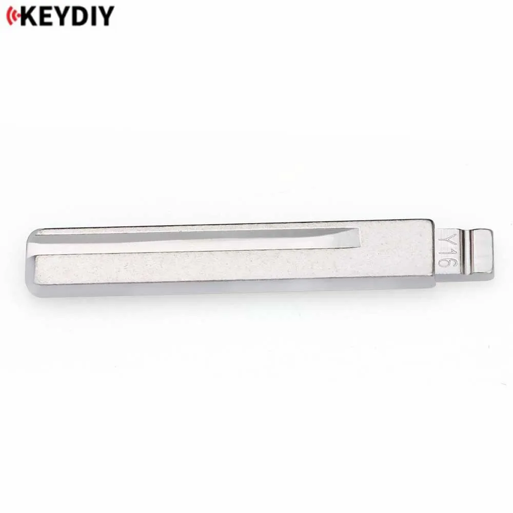 KEYECU 10 шт./лот KEYDIY универсальный пульт дистанционного управления ключ флип лезвие 16#, HY21U для Kia