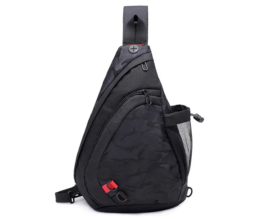 IUX Sling Bag Наплечная упаковка сумки через плечо мужская сумка через плечо с usb-портом для зарядки маленькая сумка мужской кошелек