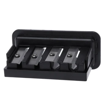 

4 Holes Pencil Sharpener For Charcoal Sketch Pencils Drawing School Supplies R9UA