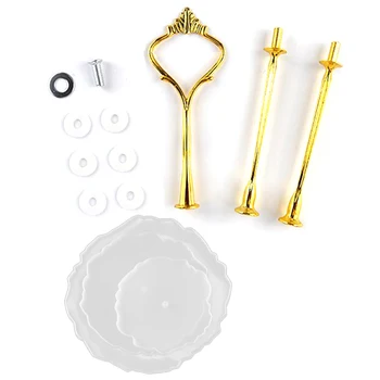 

3-Layer Tray Silicone Mold DIY Epoxy Resin Coaster Epoxy Mold Tray Handicraft Making Tools