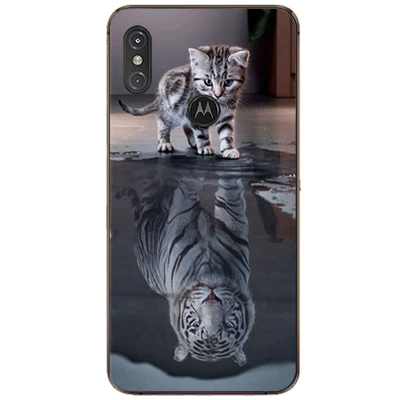 Чехол для телефона чехол для Motorola One XT1941 XT1941-1 XT1941-3 XT1941-4 XT1941-5) с цветочным узором в виде ракушки чехол для Moto ОДИН XT 1941 - Цвет: 2