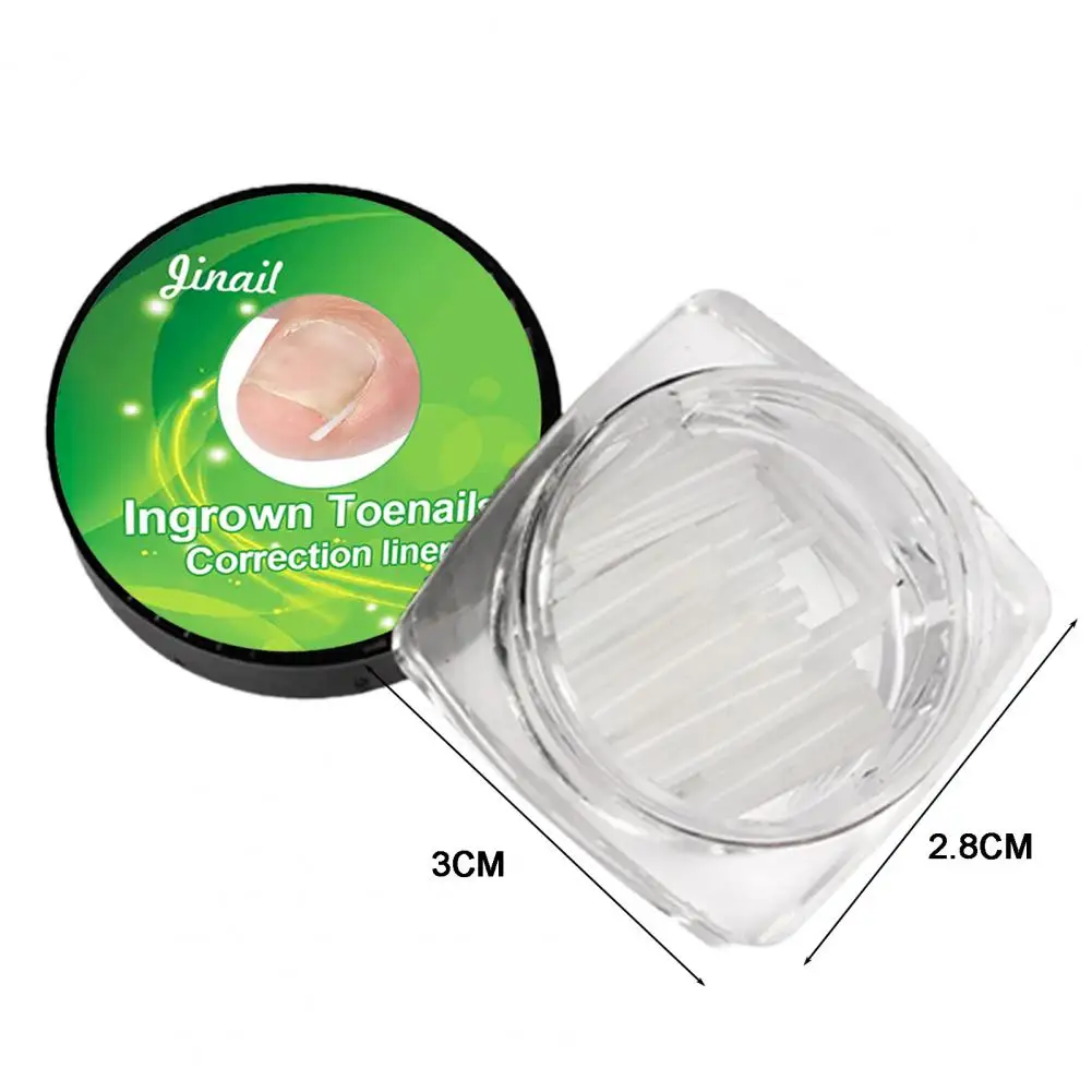 Ingrown Toenail Correction Tool 10pcs Ingrown Toenail Correction Tool Ingrown Toe Nail Treatment Elastic Patch Sticker Straightening Clip Brace Pedicure Tool