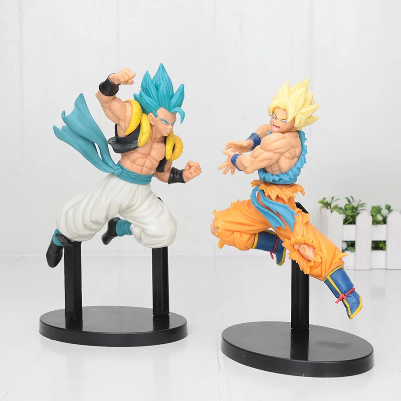 20 см dragon ball Z синий гогета Сон Гоку Вегета конечный солдат dragon ball Супер saiyan Broly битва фигурка DBZ подарок