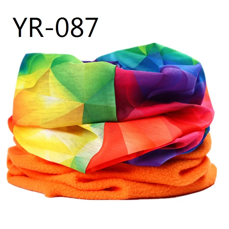 mens linen scarf New Fashion Winter Fleece Warm Magic Neck Bandana Scarf Headband Skull Unisex Scarf Multi Functional Seamless Tubular Tube mens knit scarf Scarves