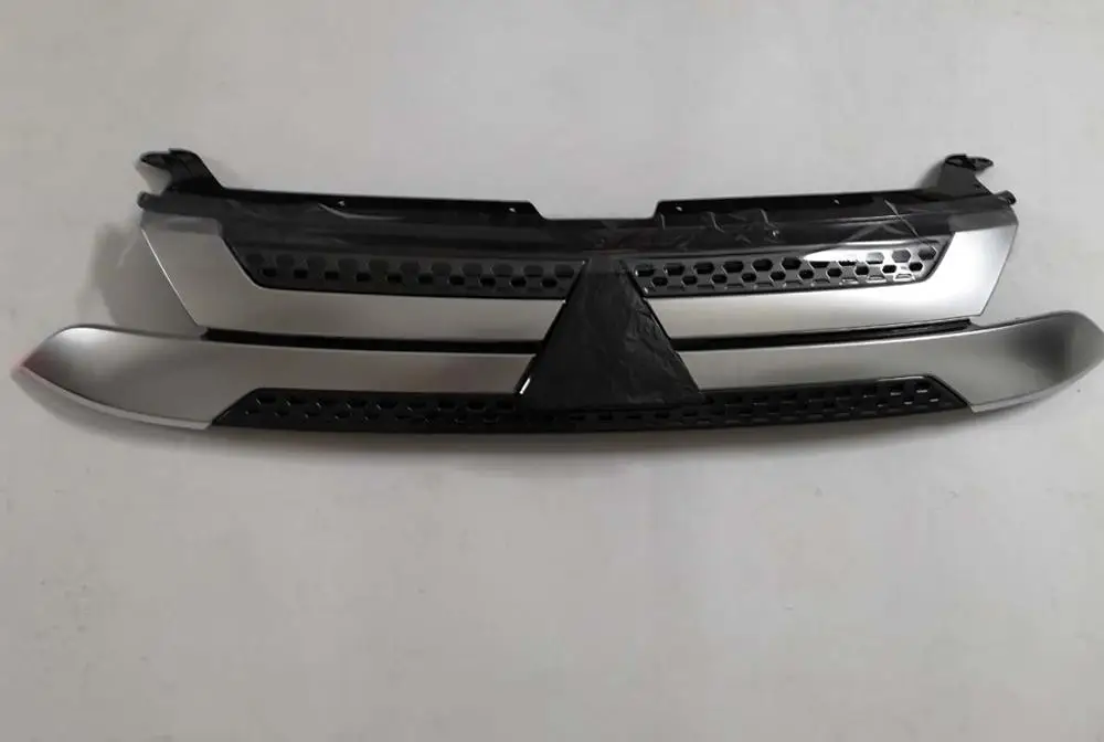 Верхняя решетка радиатора переднего бампера для Mitsubishi Outlander 2019 + 1 шт.|Гоночные