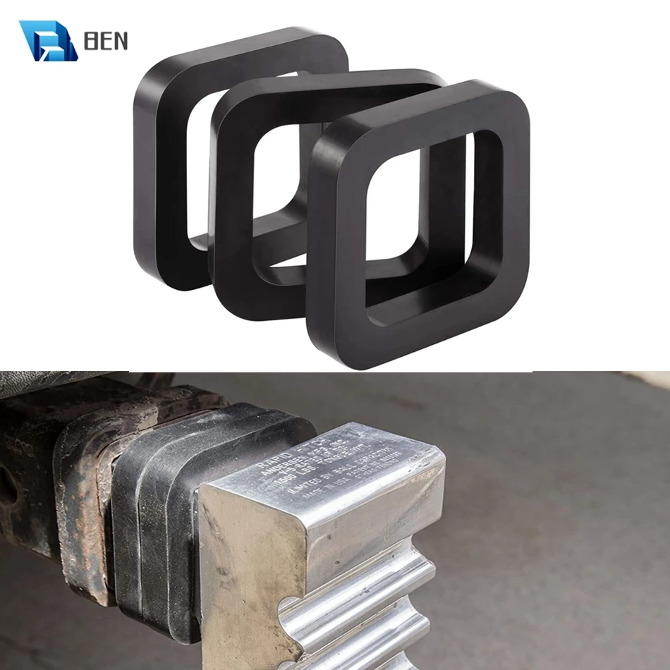 3/6/9 Packs 2 Inch Hitch Receiver Silencer Pad To Reduce Rattle Noise