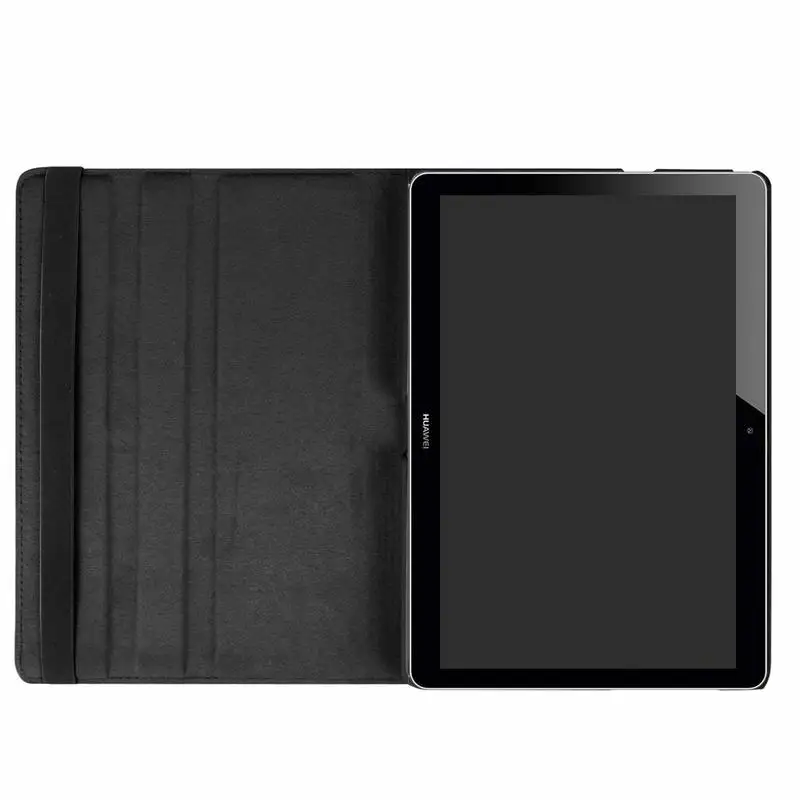 Стеклянный чехол для huawei mediapad t3 10 искусственная кожа 9 6 дюйма вращающийся