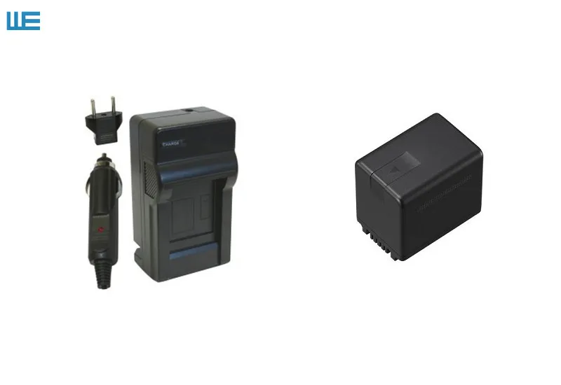 VW-VBK360, VBK360 аккумулятор+ зарядное устройство для Panasonic HDC-SD40, HDC-SD60, HDC-SD80, HDC-SD90, HDC-SDX1H, HDC-TM40, TM41 - Цвет: Черный
