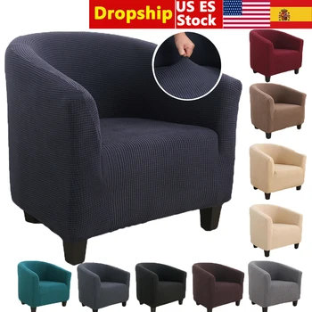 

Tub Stretch Cover for Armchair Sofa Couch Living Room 1 Seat Sofa Slipcover Single Seater Furniture Couch Armchair Cover Elastic
