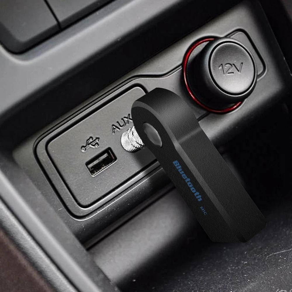 ANKNDO BT5.0 Bluetooth адаптер 3,5 мм AUX аудио музыкальный приемник MP3 автомобильный комплект Bluetooth приемник беспроводной Громкая Связь Динамик адаптер