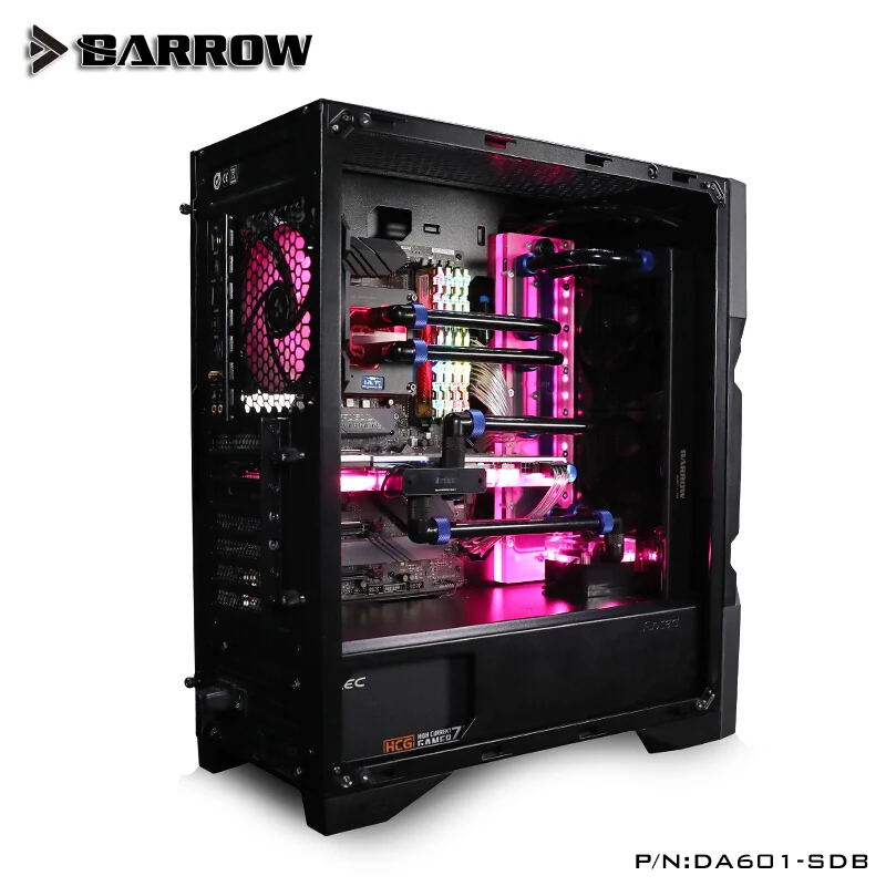 Barrow DA601 SDB доски для водных путей Antec чехол Intel CPU Water Block & Single GPU