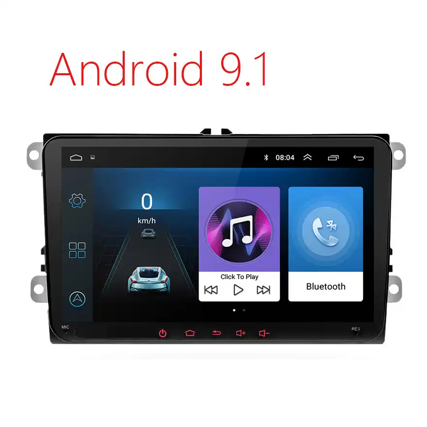 Автомагнитола 2 + 16 ГБ 9 дюймов Android 1 Gps мультимедиа для