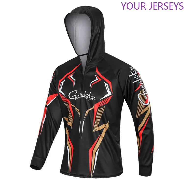 

New Brand Gamakatsu Men Fishing Shirts Outdoor Quick Dry Mens Clothes Man Plus Size Sport Cycling Jacket