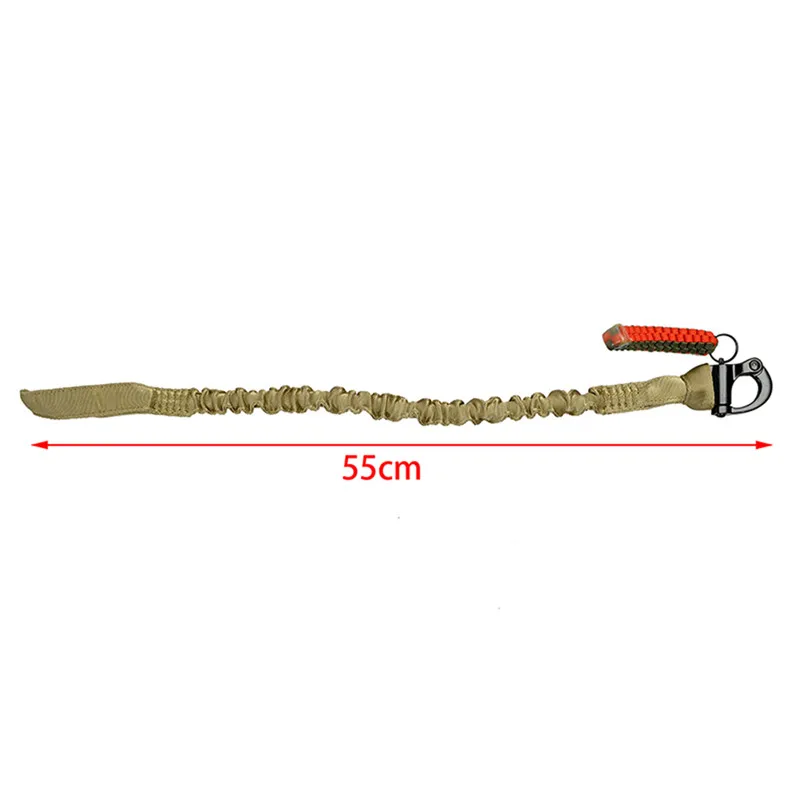 

Outdoor Multifunctional Detachable 55cm Belt Cinghia Fucile Combat Gun Sling Tactical Military Quick Release Safety Rifle Sling