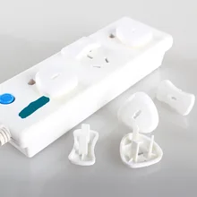 Детские герметичная электрическая розетка разъем Защитная крышка для детей с защитой от поражения электрическим током 3 ноги ремень ключ сокета Pr