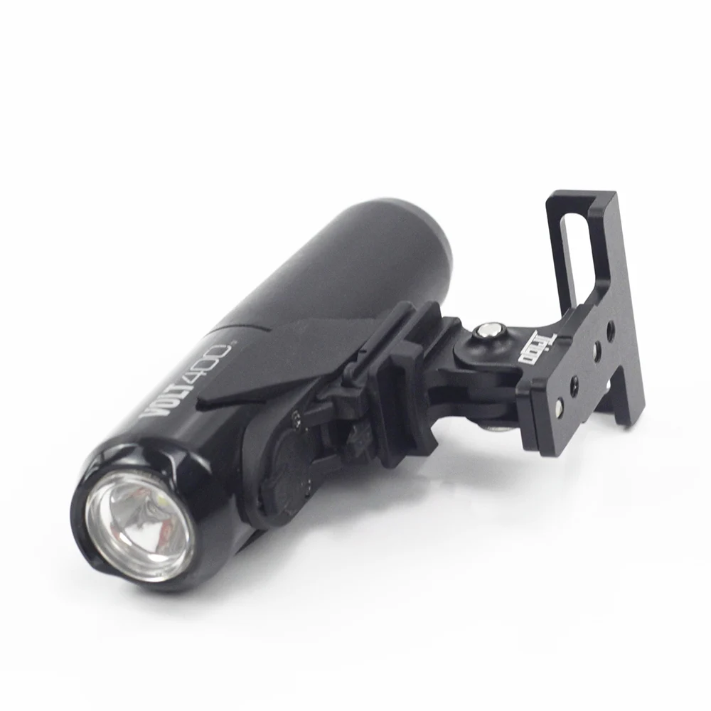 Bike Stem Light Mount Adaptor For Hero Sport Camera Cat eye Volt 300 400 Flash Light Holder Adapter