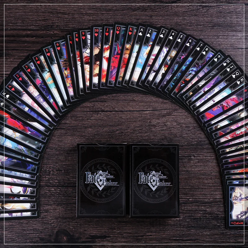 

FGO Fate Grand Order Playing Poker Card Cards Manga Anime 57mm*87mm Entertainment Party Game Gift Cosplay Prop Collection