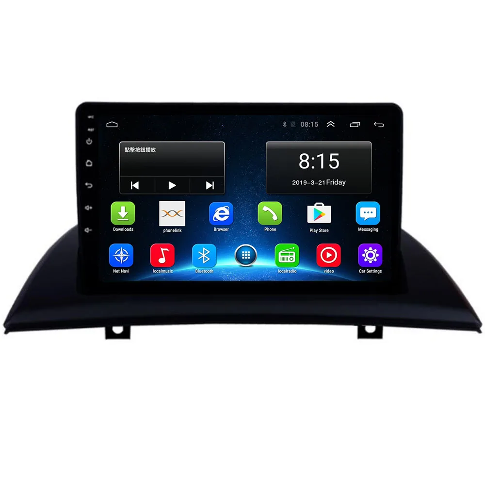 Android 10 для BMW X3 E83 2.0i 2.5i 2.5si 3.0i 3.0si 2.0d 3.0d 2004 2012 мультимедийный стерео DVD плеер