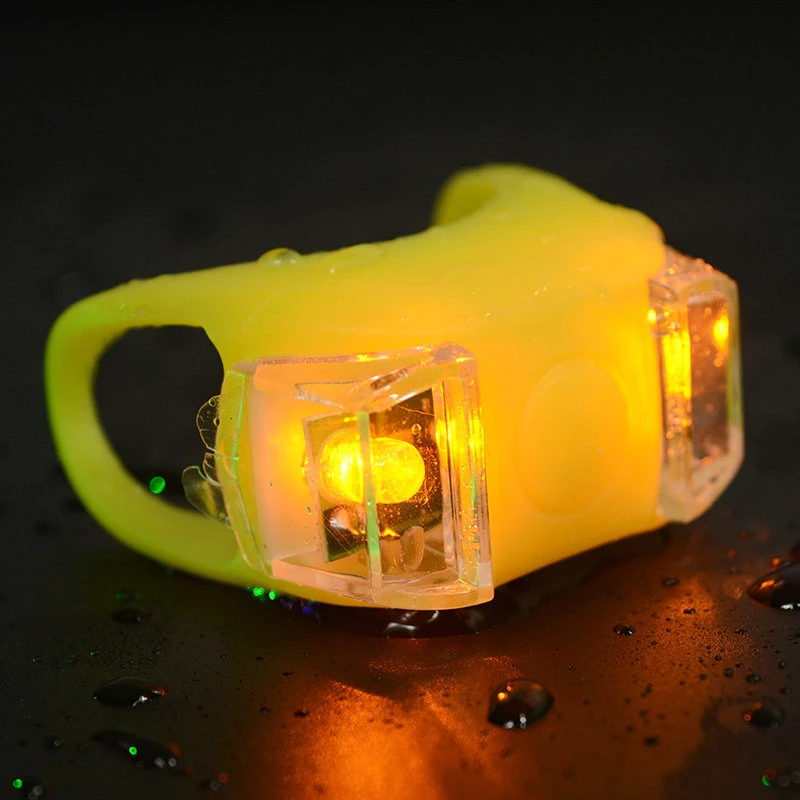 Excellent Bicycle Front Light Silicone LED Head Front Rear Wheel Bike Light Waterproof Cycling With Battery Bicycle Accessories Bike Lamp 17 Excellent Bicycle Front Light Silicone LED Head Front Rear Wheel Bike Light Waterproof Cycling With Battery Bicycle Accessories Bike Lamp 17