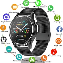 

HD Full Circle Screen Smart Watch Men Women Heart Rate Fitness Tracker Bracelet IP68 Waterproof Sport Smartwatch For Android IOS
