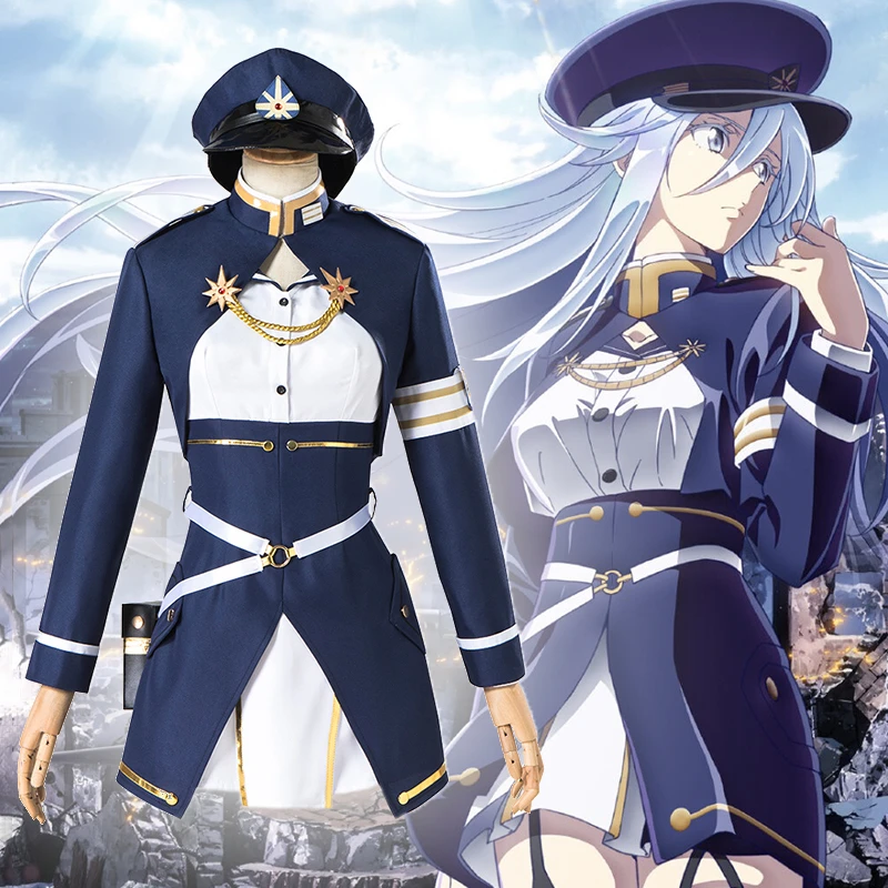 ウラジレナのコスプレ衣装 ユニフォーム スーツ 青いドレス アニメコミック86 80 6 Game Costumes Aliexpress