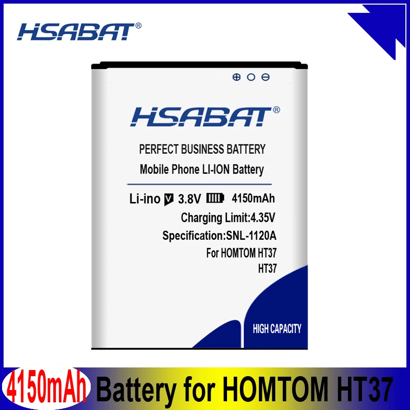 HSABAT 4150 мА/ч, Батарея для HOMTOM HT37 HOMTOM HT37 Pro