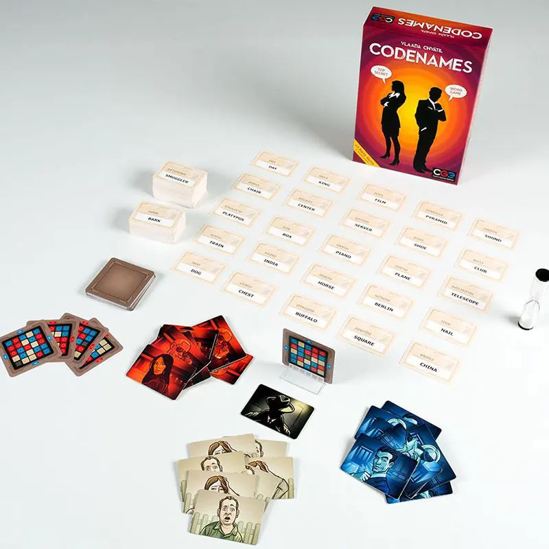 

Codenames Board Game Parent-child Interaction Game Card Confidential Action Code Board Game Toys for Vhildren