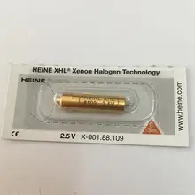 Оригинальная лампа Heine X-01.88.109, XHL#109 2,5 V, Mini 3000 dermatoscope, X-001.88.109