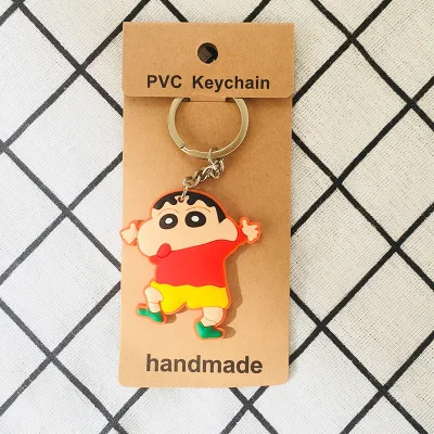 1 шт. Crayon Shin-chan аниме-брелок для ключей пвх рисунок брелок милая игрушка брелок для ключей подарки на день рождения унисекс новинка