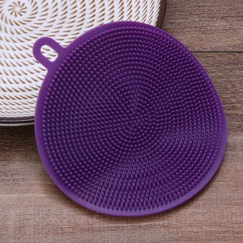 

Pad Magic Wash Brushes Bowl Scouring Multifunction Silicone Dish Pot Cleaner for Household Kitchen Convenient Part