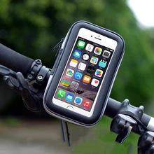 GOMGIRONA, водонепроницаемый, сенсорный экран, 4,0-5,5 дюймов, велосипедная сумка, держатель для телефона, велосипедная передняя рама, кронштейн для руля, портативная веревка
