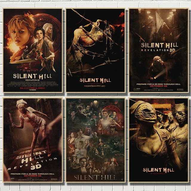 Silent Hill Posters Movie Wall Stickers Kraft Paper Paper Prints High  Definition Livingroom Bedroom Home Decoration - AliExpress