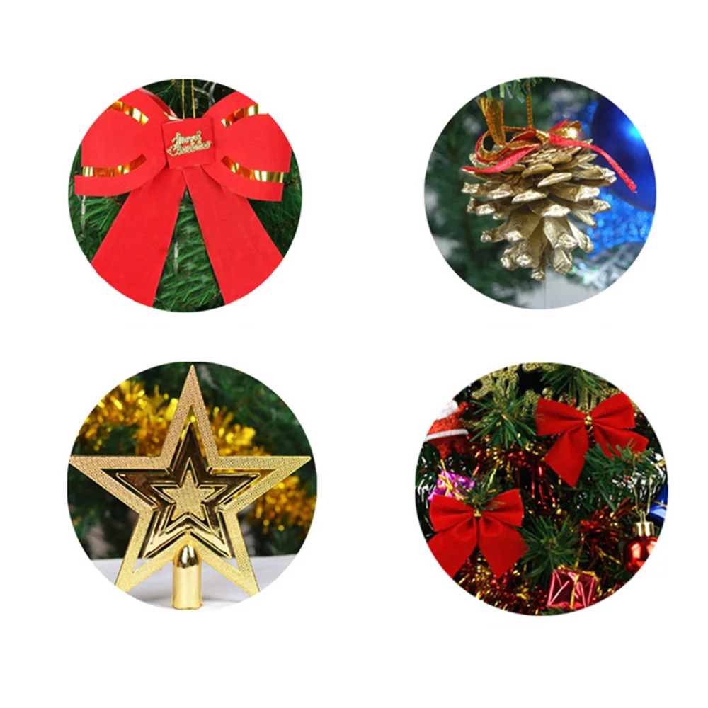 23pcs/Set Xmas Tree Pendants Package Hanging Christmas Decoration Home Ornaments