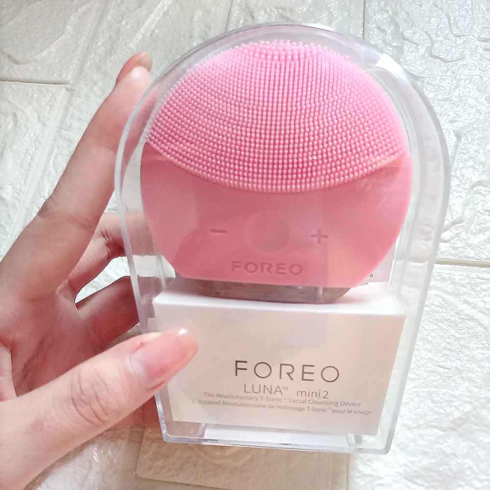 Foreo luna Mini 2 Face cleansing brush, With Real FOREO LOGO, USB Charging, Waterproof, 8 Level