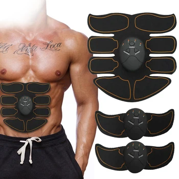 

SFIT Muscle Stimulator Electrodes Wireless EMS Muscle Stimulator Arm Muscle Toner ABS Hip Trainer Body Slimming Belt Gel Pads