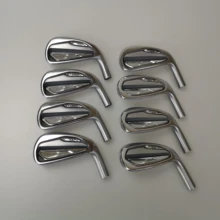Клюшки для гольфа T100 Утюги Серебристые для гольфа кованые железные 3-9P набор из 8 штук R/S отправить головной убор