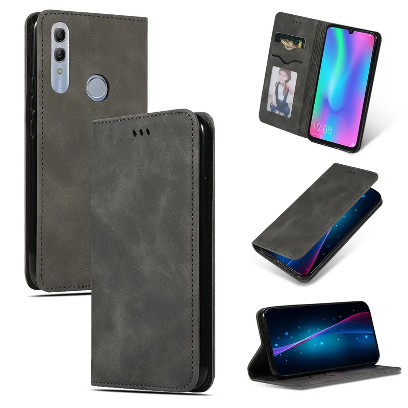 Для huawei Nova 5i Pro P30 P20 mate 20 Lite P Smart Plus Y9 Prime Honor 20 Pro 8X магнитная кожа флип чехол-бумажник