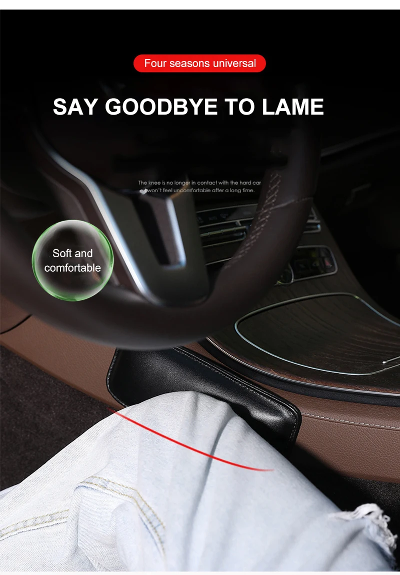 Автомобильный салонный наколенник для renault scenic passat fiat 500x mitsubishi outlander Vesta lada аксессуары
