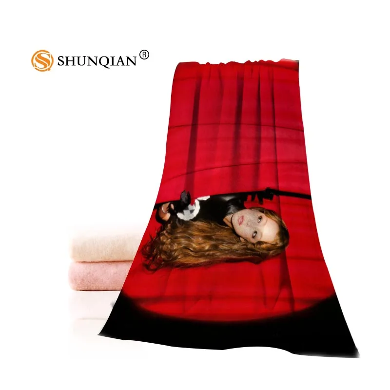 Пользовательские Namie Amuro 35x75 см полотенце для лица s facmarleth бамбуковое волокно мочалка быстросохнущее спортивное полотенце - Цвет: 18
