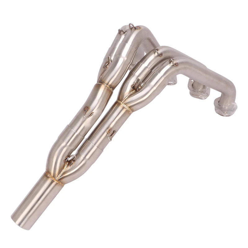 Slip On Motorcycle Exhaust Escape Modify Front Link Pipe For Honda CBR1000RR US version 2008 - 2016 Connection Original Muffler - Image 6