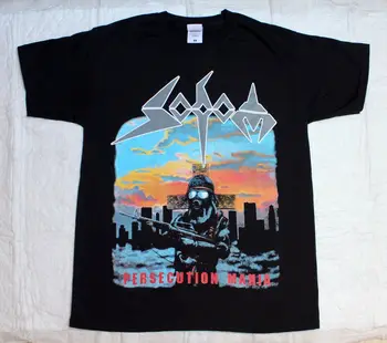 

SODOM PERSECUTION MANIA GERMAN THRASH METAL KREATOR DEATHROW NEW BLACK T