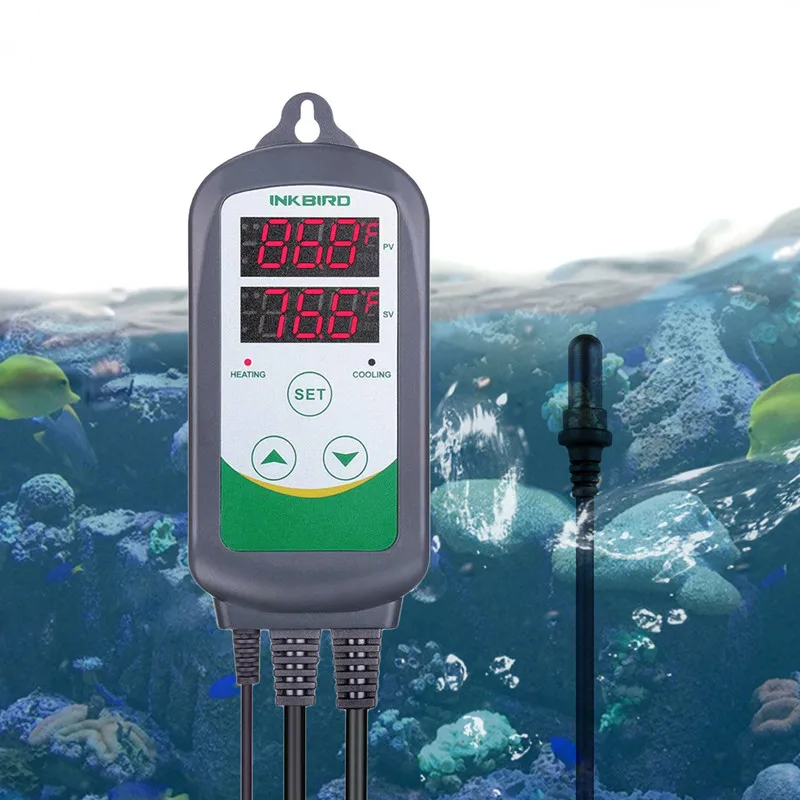 ITC-308S termostato regulador duplo relés com prova